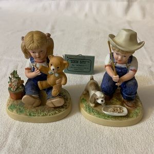 HOMCO Home Interior Denim Days #1504 After Chores